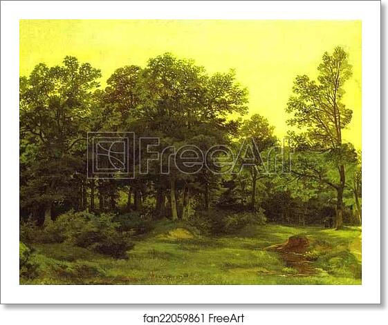 Free art print of Deciduous Forest by Ivan Shishkin Free art print of Deciduous Forest by Ivan Shishkin