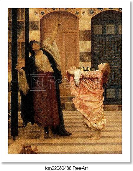 Free art print of Old Damascus: Jews' Quarter. Detail by Frederick Leighton Free art print of Old Damascus: Jews' Quarter. Detail by Frederick Leighton