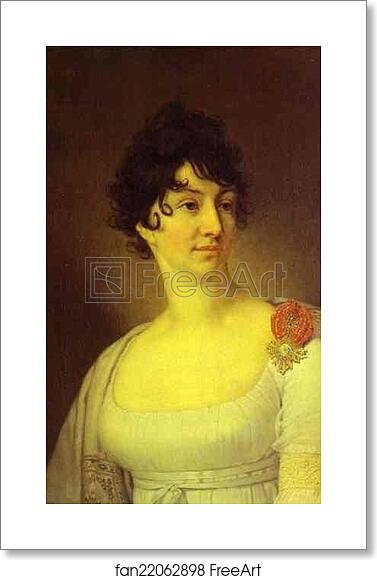 Free art print of Portrait of S. A. Rayevskaya by Vladimir Borovikovsky Free art print of Portrait of S. A. Rayevskaya by Vladimir Borovikovsky