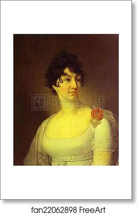 Free art print of Portrait of S. A. Rayevskaya by Vladimir Borovikovsky Free art print of Portrait of S. A. Rayevskaya by Vladimir Borovikovsky