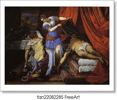 Free art print of Judith and Holofernes by Jacopo Robusti, Called Tintoretto Free art print of Judith and Holofernes by Jacopo Robusti, Called Tintoretto