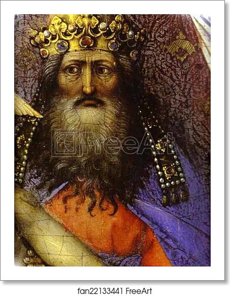 Free art print of Mourning Trinity (Throne of God). Detail by Robert Campin (Master Of Flemalle) Free art print of Mourning Trinity (Throne of God). Detail by Robert Campin (Master Of Flemalle)