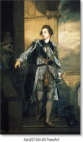Free art print of Frederick Howard, 5th Earl of Carlisle by Sir Joshua Reynolds