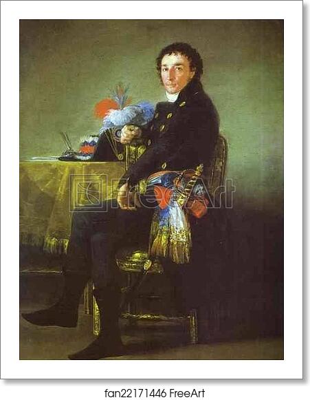 Free art print of Ferdinand Guillemardet, French Ambassador in Spain by Francisco De Goya Y Lucientes