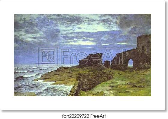 Free art print of Remains of the Past. Twilight. Finland by Isaac Levitan Free art print of Remains of the Past. Twilight. Finland by Isaac Levitan