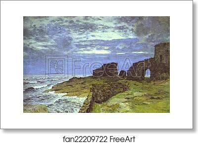 Free art print of Remains of the Past. Twilight. Finland by Isaac Levitan