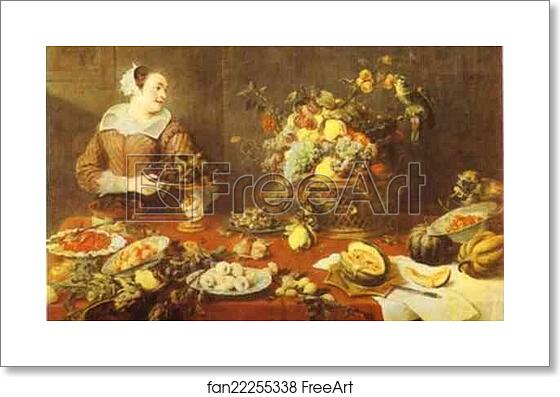 Free art print of The Fruit-Seller by Frans Snyders Free art print of The Fruit-Seller by Frans Snyders