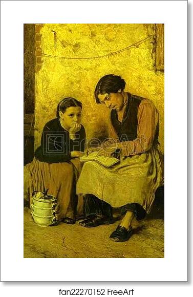 Free art print of Self-Educating Caretaker by Vasily Perov Free art print of Self-Educating Caretaker by Vasily Perov