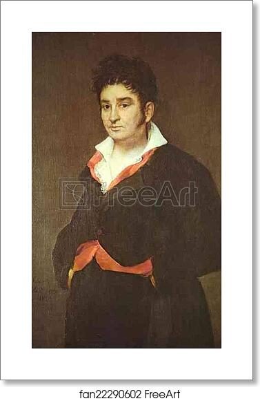 Free art print of Portrait of Ramón Satué by Francisco De Goya Y Lucientes Free art print of Portrait of Ramón Satué by Francisco De Goya Y Lucientes