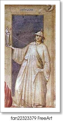 Free art print of Idolatry by Giotto