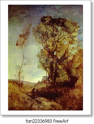 Free art print of Italian Villa behind Pines by Jean-Baptiste-Camille Corot Free art print of Italian Villa behind Pines by Jean-Baptiste-Camille Corot