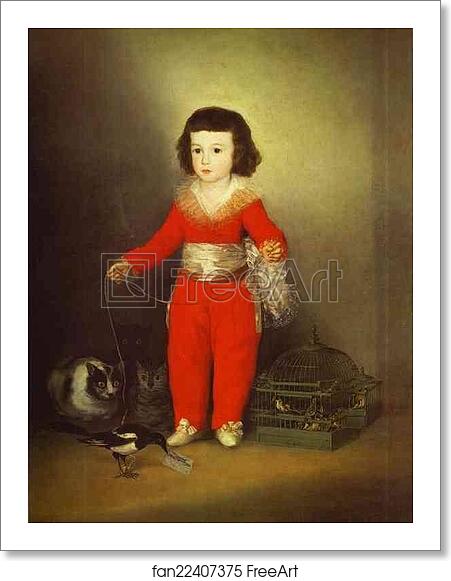 Free art print of Don Manuel Osorio Manrique de Zunica by Francisco De Goya Y Lucientes Free art print of Don Manuel Osorio Manrique de Zunica by Francisco De Goya Y Lucientes