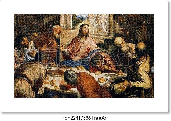 Free art print of Last Supper. Detail by Jacopo Robusti, Called Tintoretto Free art print of Last Supper. Detail by Jacopo Robusti, Called Tintoretto