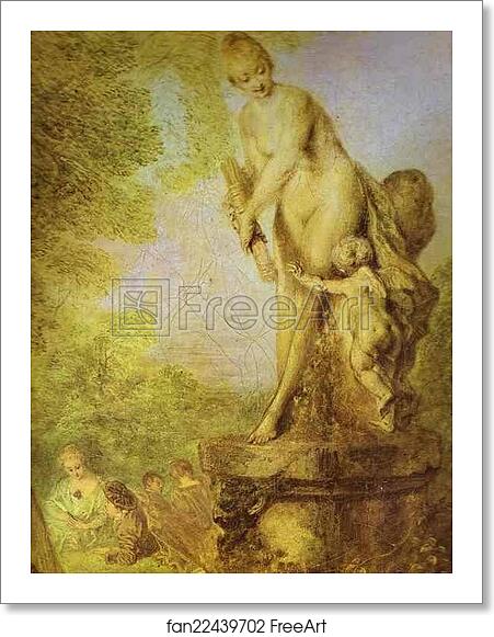 Free art print of A Love Festival. Detail by Jean-Antoine Watteau Free art print of A Love Festival. Detail by Jean-Antoine Watteau