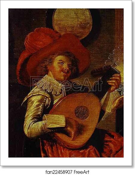 Free art print of Musicale. Detail by Dirck Hals Free art print of Musicale. Detail by Dirck Hals