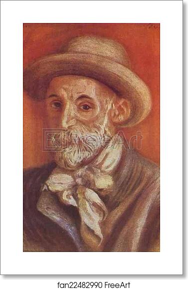 Free art print of Self-Portrait by Pierre-Auguste Renoir Free art print of Self-Portrait by Pierre-Auguste Renoir
