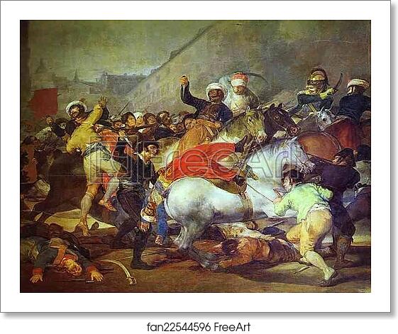 Free art print of The Second of May, 1808 at the Puerta del Sol by Francisco De Goya Y Lucientes Free art print of The Second of May, 1808 at the Puerta del Sol by Francisco De Goya Y Lucientes