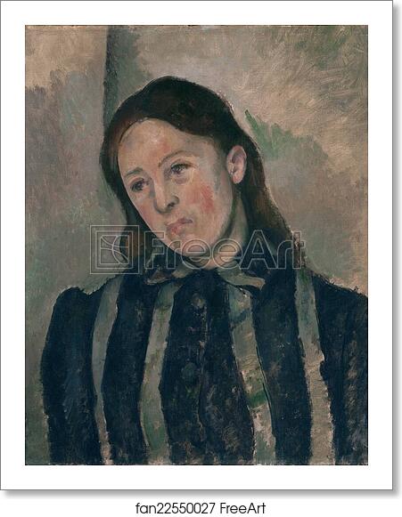 Free art print of Portrait of Madame Cézanne by Paul Cézanne Free art print of Portrait of Madame Cézanne by Paul Cézanne