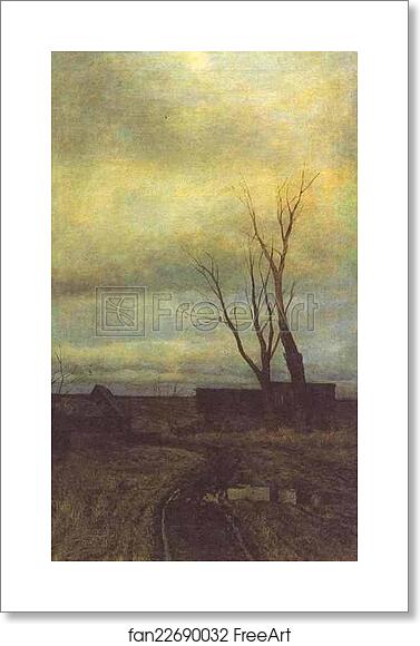 Free art print of Autumn. Road in a Village by Isaac Levitan Free art print of Autumn. Road in a Village by Isaac Levitan