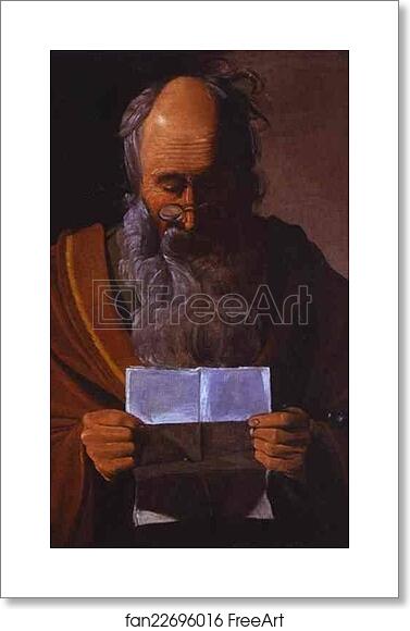 Free art print of St. Paul by Georges De La Tour Free art print of St. Paul by Georges De La Tour
