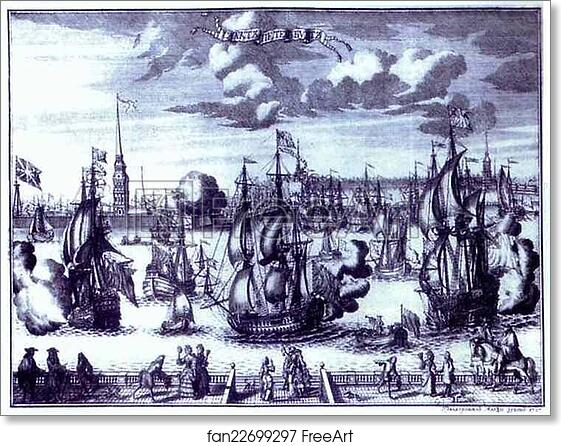 Free art print of St. Petersburg. View of the SS. Peter and Paul Fortress by Alexey Zubov