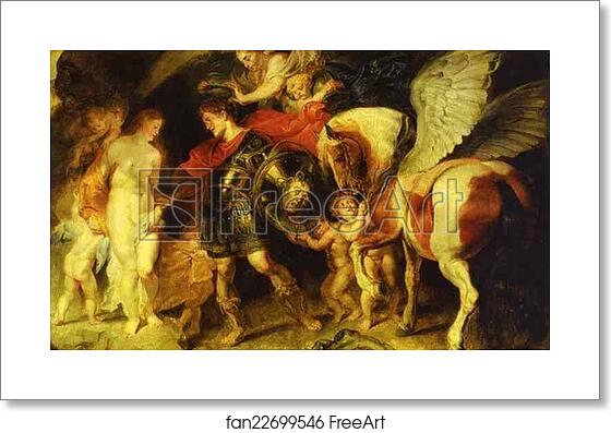 Free art print of Perseus and Andromeda by Peter Paul Rubens