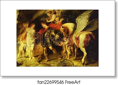 Free art print of Perseus and Andromeda by Peter Paul Rubens