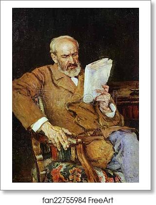 Free art print of Portrait of Dr. A. D. Yezersky by Vasily Surikov Free art print of Portrait of Dr. A. D. Yezersky by Vasily Surikov