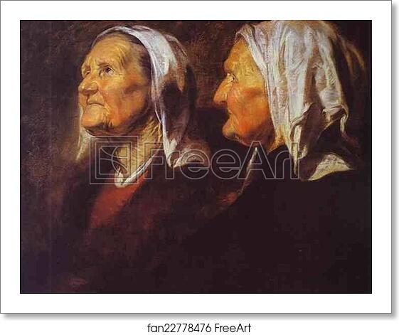 Free art print of Head of an Old Woman by Jacob Jordaens Free art print of Head of an Old Woman by Jacob Jordaens
