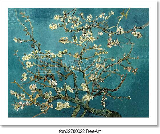 Free art print of Almond Blossoms by Vincent Van Gogh Free art print of Almond Blossoms by Vincent Van Gogh