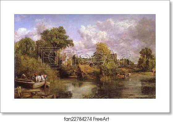 Free art print of The White Horse by John Constable Free art print of The White Horse by John Constable