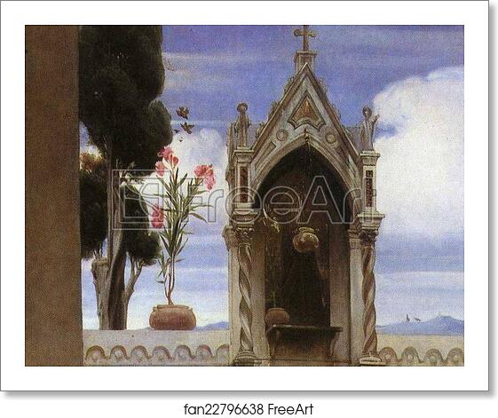 Free art print of Cimabue's Celebrated Madonna is Carried in Procession through the Streets of Florence; in front of the Madonna, and Crowned with Laurels, walks CImabue Himself, with his Pupil Giotto; behind It Arnolfo Di Lapo, Gaddo Gaddi, Andrea Tafi, Niccola Pisano, Bu by Frederick Leighton Free art print of Cimabue's Celebrated Madonna is Carried in Procession through the Streets of Florence; in front of the Madonna, and Crowned with Laurels, walks CImabue Himself, with his Pupil Giotto; behind It Arnolfo Di Lapo, Gaddo Gaddi, Andrea Tafi, Niccola Pisano, Bu by Frederick Leighton