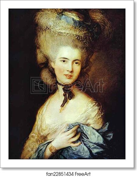 Free art print of Duchess of Beaufort by Thomas Gainsborough