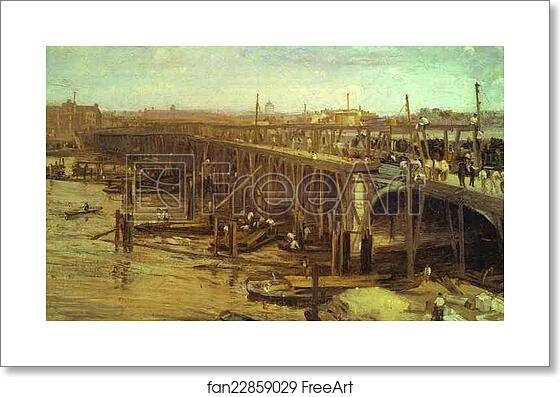 Free art print of The Last of Old Westminster by James Abbott Mcneill Whistler Free art print of The Last of Old Westminster by James Abbott Mcneill Whistler