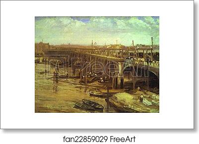 Free art print of The Last of Old Westminster by James Abbott Mcneill Whistler