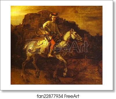 Free art print of The Polish Rider by Rembrandt Harmenszoon Van Rijn