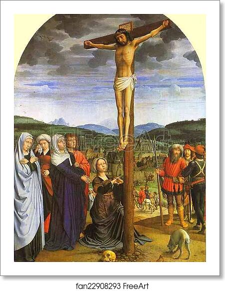 Free art print of The Crucifixion by Gerard David Free art print of The Crucifixion by Gerard David