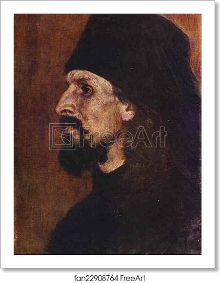 Free art print of Portrait of a Monk by Vasily Surikov Free art print of Portrait of a Monk by Vasily Surikov