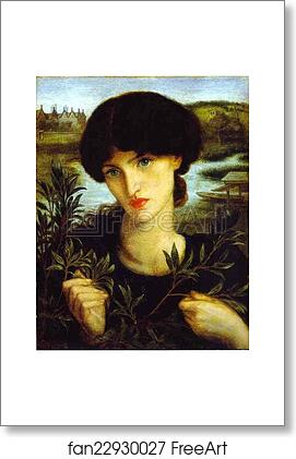 Free art print of Water Willow by Dante Gabriel Rossetti
