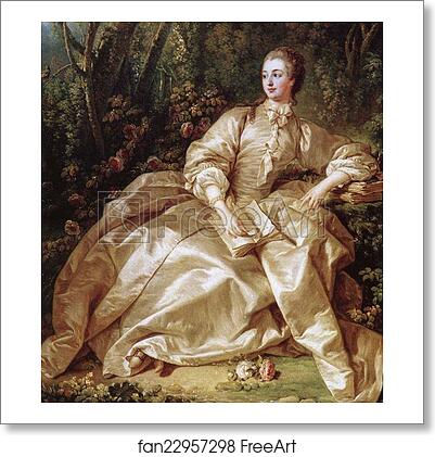 Free art print of Portrait of the Marquise de Pompadour. Detail by François Boucher Free art print of Portrait of the Marquise de Pompadour. Detail by François Boucher