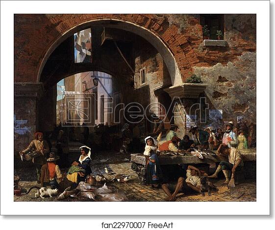 Free art print of Roman Fish Market. Arch of Octavius by Albert Bierstadt Free art print of Roman Fish Market. Arch of Octavius by Albert Bierstadt