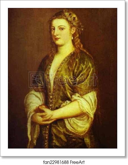 Free art print of Portrait of a Lady by Titian Free art print of Portrait of a Lady by Titian