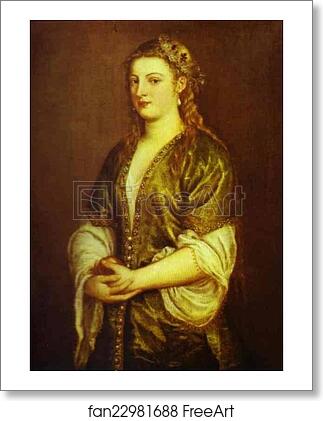 Free art print of Portrait of a Lady by Titian