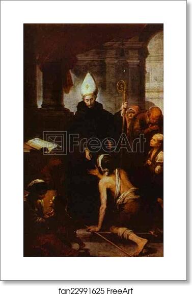 Free art print of St. Thomas Villanueva Giving Alms by Bartolomé Esteban Murillo Free art print of St. Thomas Villanueva Giving Alms by Bartolomé Esteban Murillo