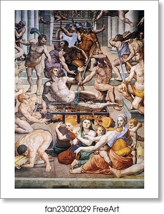 Free art print of Martyrdom of St. Lawrence. Detail by Agnolo Bronzino Free art print of Martyrdom of St. Lawrence. Detail by Agnolo Bronzino
