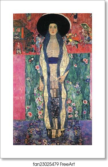 Free art print of Portrait of Adele Bloch-Bauer II by Gustav Klimt