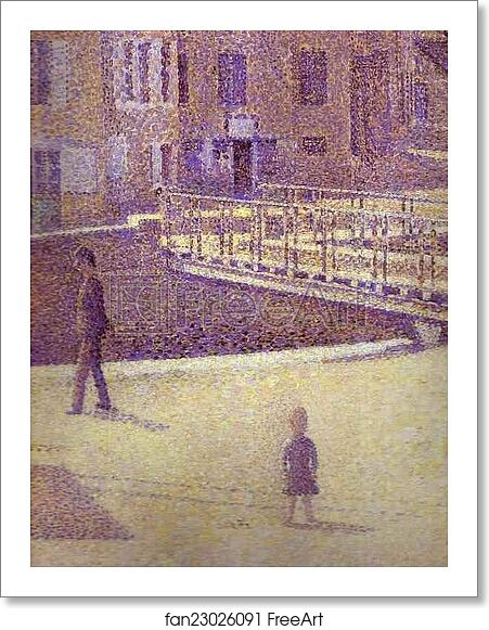 Free art print of Port-en-Bessin by Georges Seurat Free art print of Port-en-Bessin by Georges Seurat