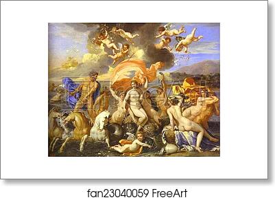 Free art print of Triumph of Neptune and Amphitrite by Nicolas Poussin