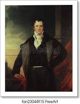 Free art print of Sir Humphry Davy (1778-1829) by Sir Thomas Lawrence