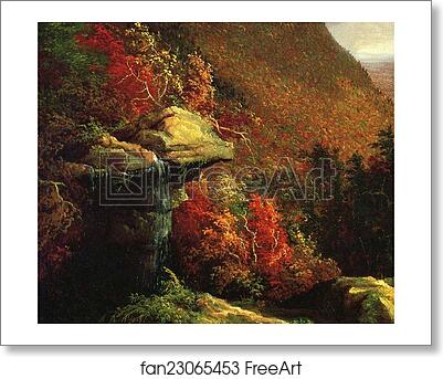Free art print of The Clove, Catskills. Detail by Thomas Cole